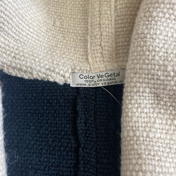 Women's Black and Cream color black Jacket organic - Picture 5 of 10